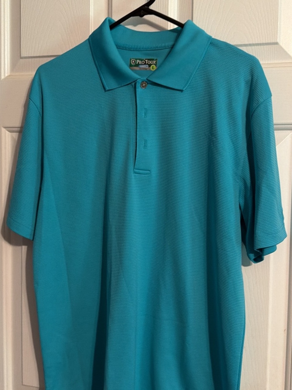 Men’s Turquoise Polo Shirt - Classic Short Sleeve